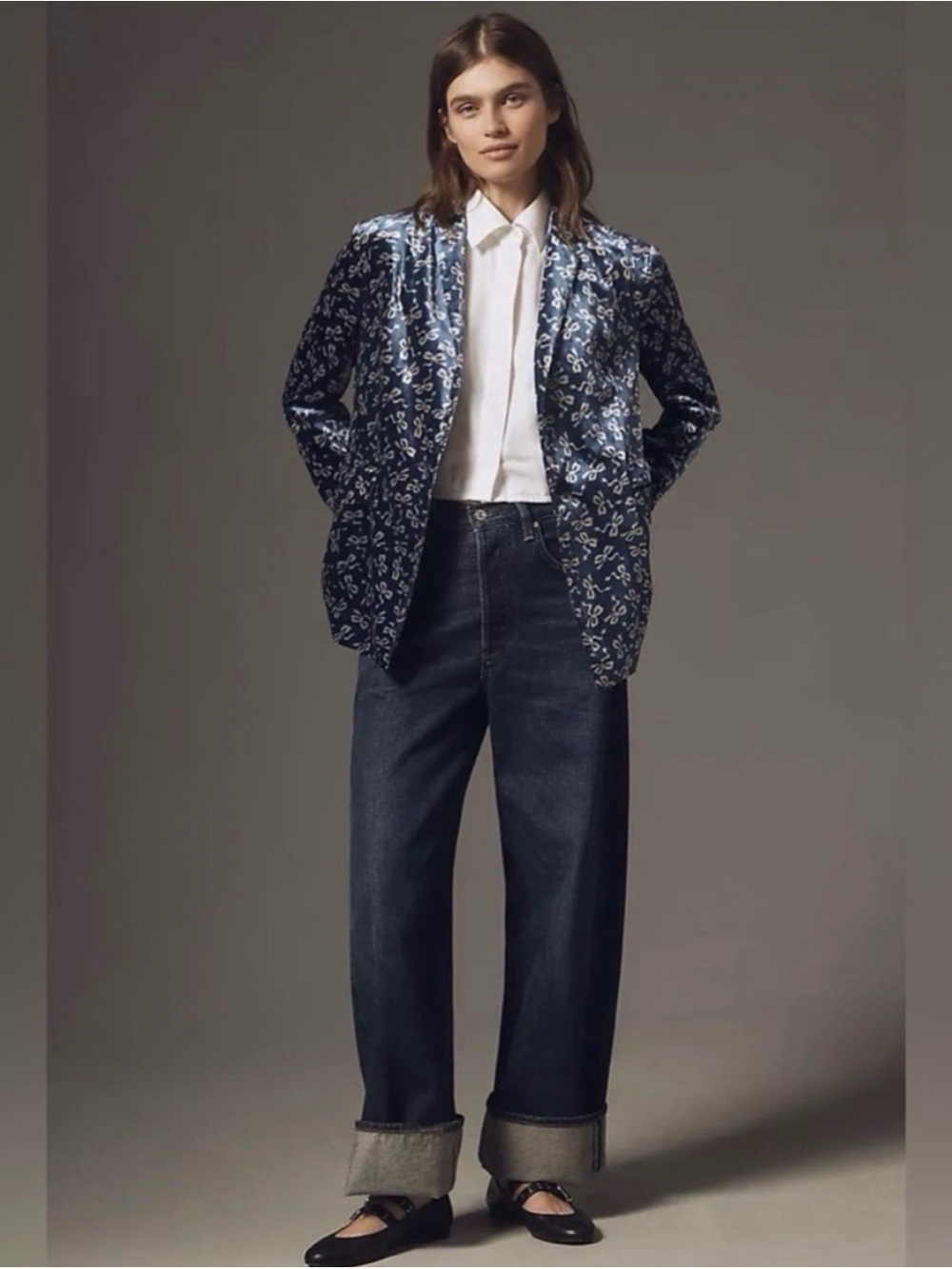 Maeve Tessie Blazer Velvet Edition